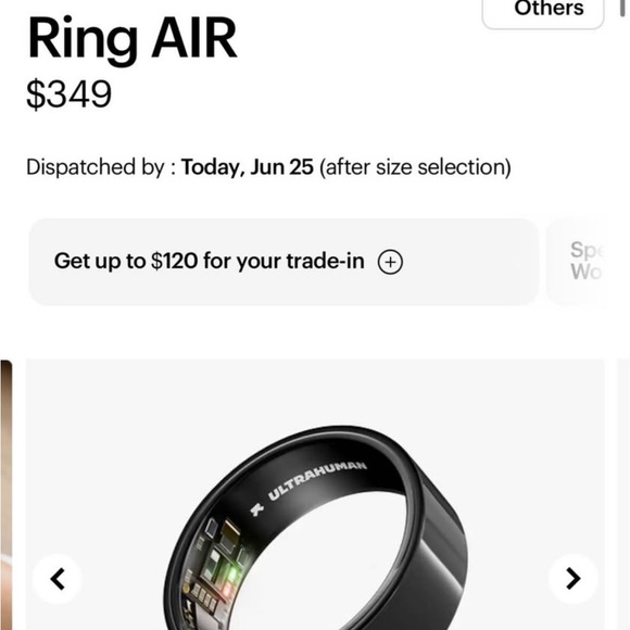 Ultrahuman ring black - Picture 4 of 4